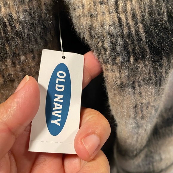 Plaid Soft-Brushed coat for Women - Picture 7 of 9